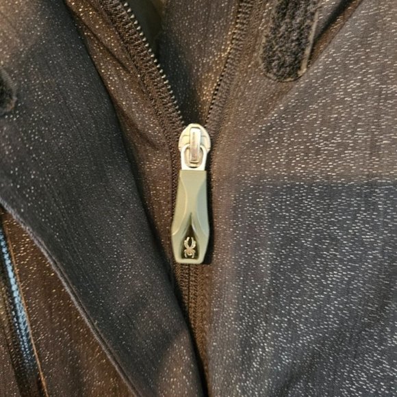 Spyder Women's Fall Winter Jacket Coat Hoodie Black Size 12. - Picture 13 of 16